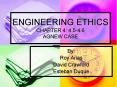 ENGINEERING ETHICS CHAPTER 4: 4'54'6 AGNEW CASE PowerPoint PPT Presentation