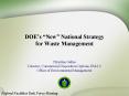 DOEs New National Strategy for Waste Management PowerPoint PPT Presentation