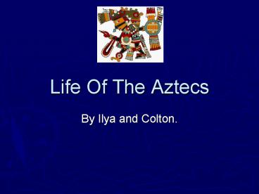 Life Of The Aztecs