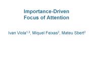 ImportanceDriven Focus of Attention