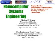 Nanocomputer Systems Engineering
