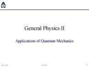 General Physics II