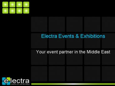 Electra Events