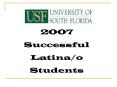 Successful Latino Students PowerPoint PPT Presentation