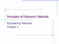 Principles of Polymeric Materials PowerPoint PPT Presentation