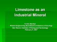 Limestone as an PowerPoint PPT Presentation