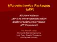 Microelectronics Packaging mEP PowerPoint PPT Presentation