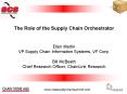 The Role of the Supply Chain Orchestrator PowerPoint PPT Presentation