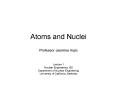 Atoms and Nuclei PowerPoint PPT Presentation