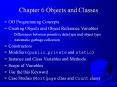 Chapter 6 Objects and Classes PowerPoint PPT Presentation