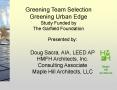 Greening Team Selection PowerPoint PPT Presentation