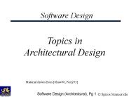 Software Design