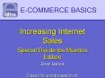 ECOMMERCE BASICS PowerPoint PPT Presentation