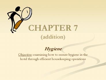 CHAPTER 7 (addition)