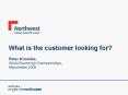 What is the customer looking for PowerPoint PPT Presentation