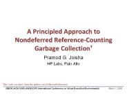 A Principled Approach to Nondeferred Reference-Counting Garbage Collection