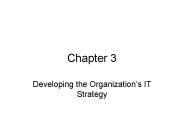 Developing the Organization