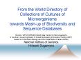 From the World Directory of Collections of Cultures of Microorganisms towards Mashup of Biodiversity PowerPoint PPT Presentation