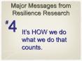 Major Messages from Resilience Research PowerPoint PPT Presentation