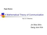A Mathematical Theory of Communication