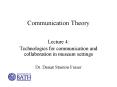 Communication Theory PowerPoint PPT Presentation