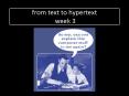 from text to hypertext week 3 PowerPoint PPT Presentation