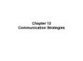Chapter 12 Communication Strategies PowerPoint PPT Presentation