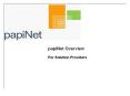 papiNet Overview PowerPoint PPT Presentation