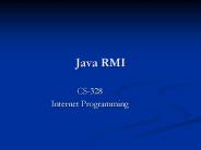 Java RMI