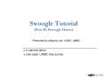 Swoogle Tutorial (Part II: Swoogle Demo) PowerPoint PPT Presentation