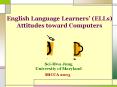 English Language Learners PowerPoint PPT Presentation