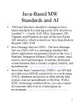 JavaBased MW Standards and AI PowerPoint PPT Presentation