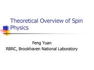 Theoretical Overview of Spin Physics