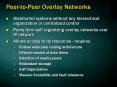 PeertoPeer Overlay Networks PowerPoint PPT Presentation
