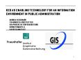 GIS as enabling technology for an information environment in public administration PowerPoint PPT Presentation