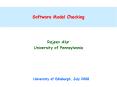 Software Model Checking PowerPoint PPT Presentation