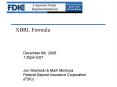 XBRL Formula PowerPoint PPT Presentation