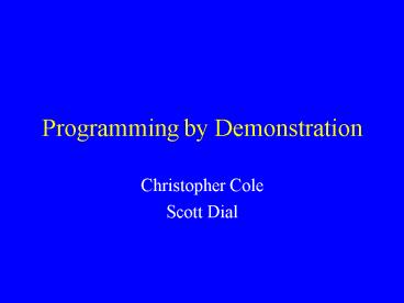 presentation player overlay