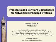 ProcessBased Software Components for Networked Embedded Systems