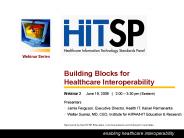 Introduction to the HITSP