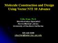 Molecule Construction and Design Using Vector NTI 10 Advance PowerPoint PPT Presentation