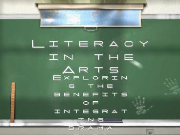 Literacy in the Arts