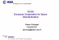 ECSS European Cooperation for Space Standardization PowerPoint PPT Presentation