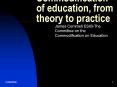 Commodification of education, from theory to practice PowerPoint PPT Presentation