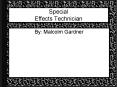 Special Effects Technician PowerPoint PPT Presentation