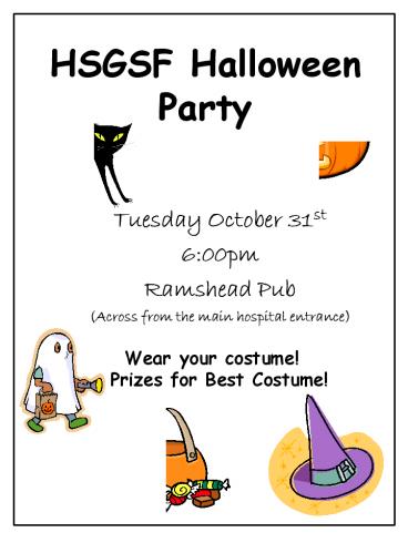 HSGSF Halloween Party