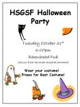 HSGSF Halloween Party PowerPoint PPT Presentation