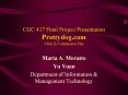 CGC 417 Final Project Presentation Prettydog.com Mini ECommerce Site PowerPoint PPT Presentation