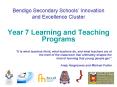Bendigo Secondary Schools Innovation and Excellence Cluster PowerPoint PPT Presentation