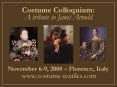 Costume Colloquium: A tribute to Janet Arnold November 69, 2008 Florence, Italy www.costumetextiles. PowerPoint PPT Presentation